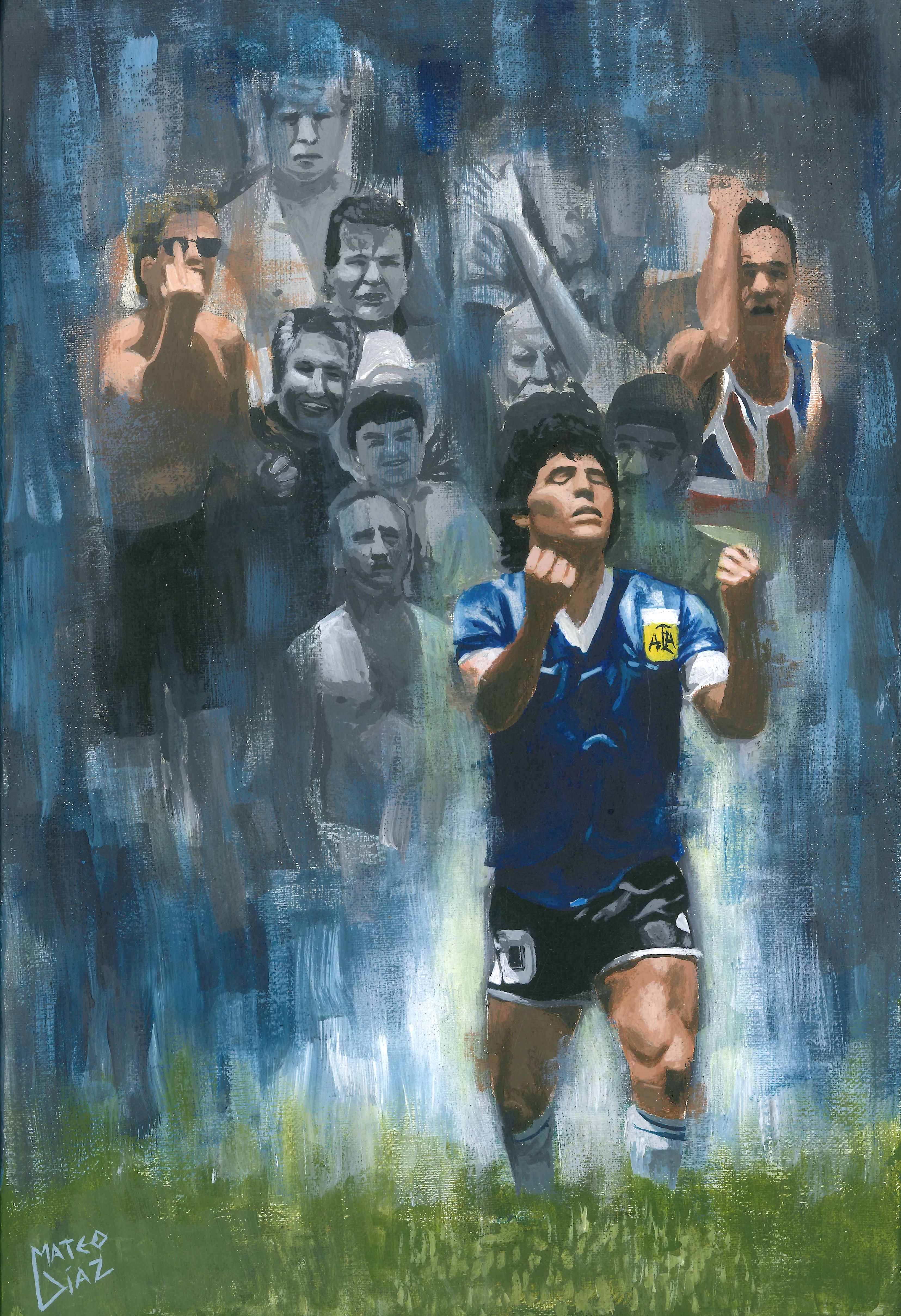 Cuadro de la tríada de Maradona